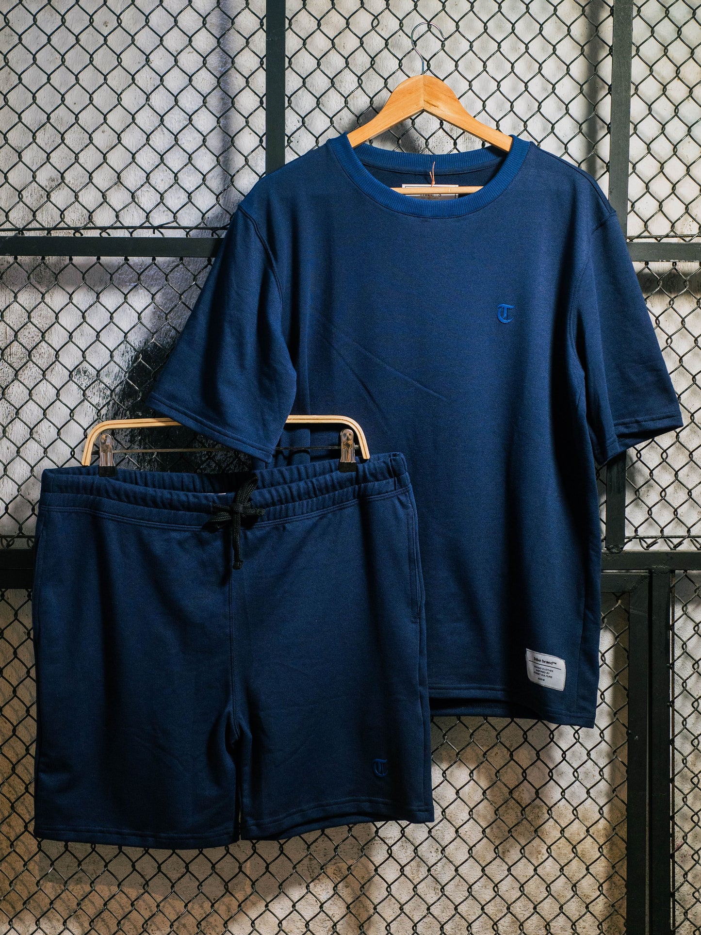 Set Oversize Azul Oscuro