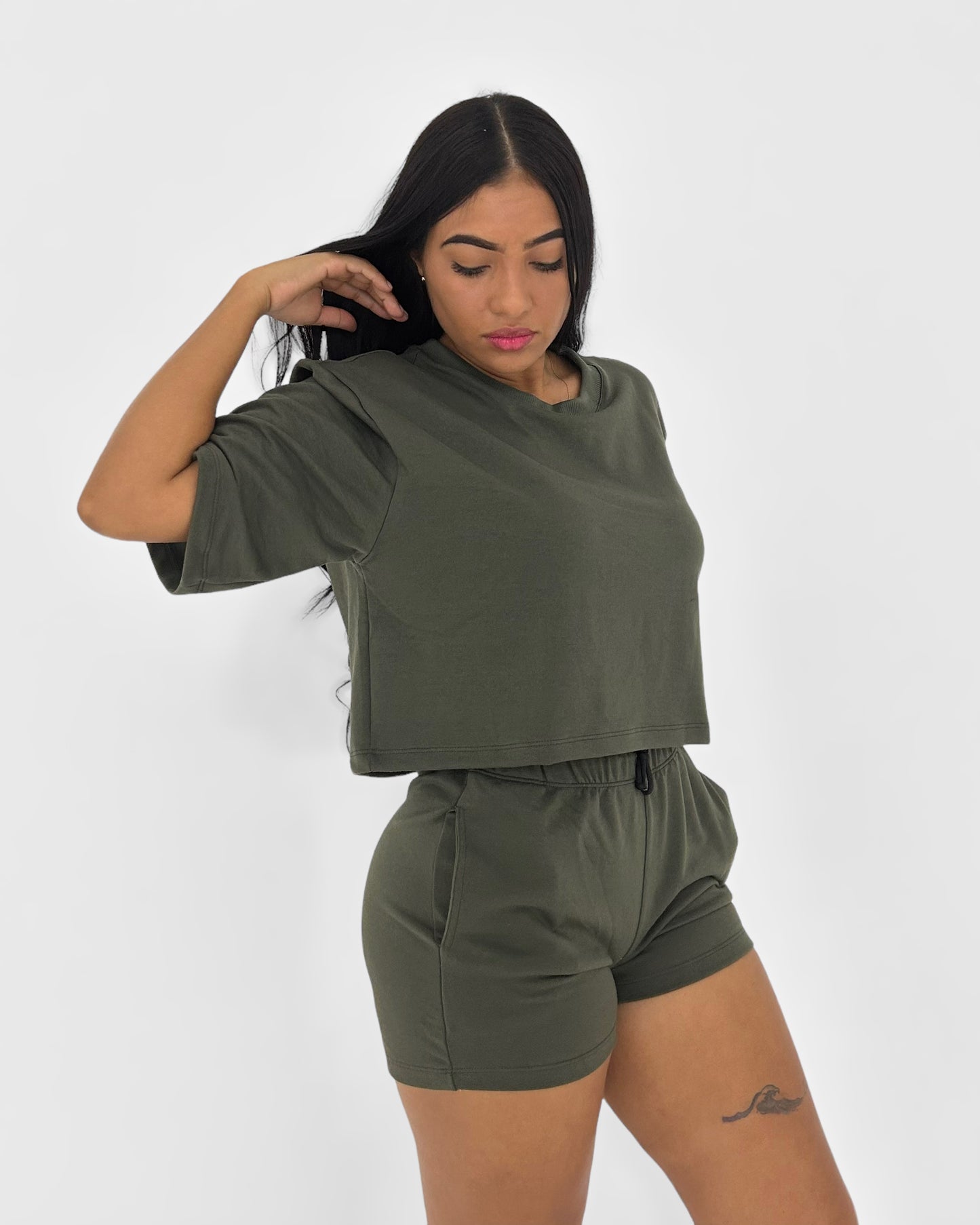 Set Oversize Verde Dama