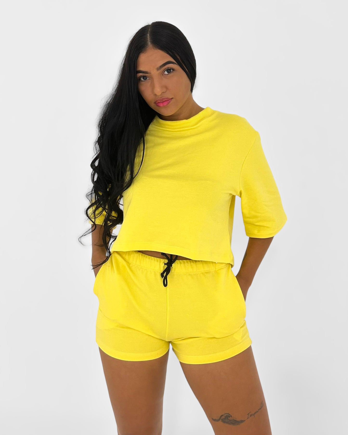 Set Oversize Amarillo Dama