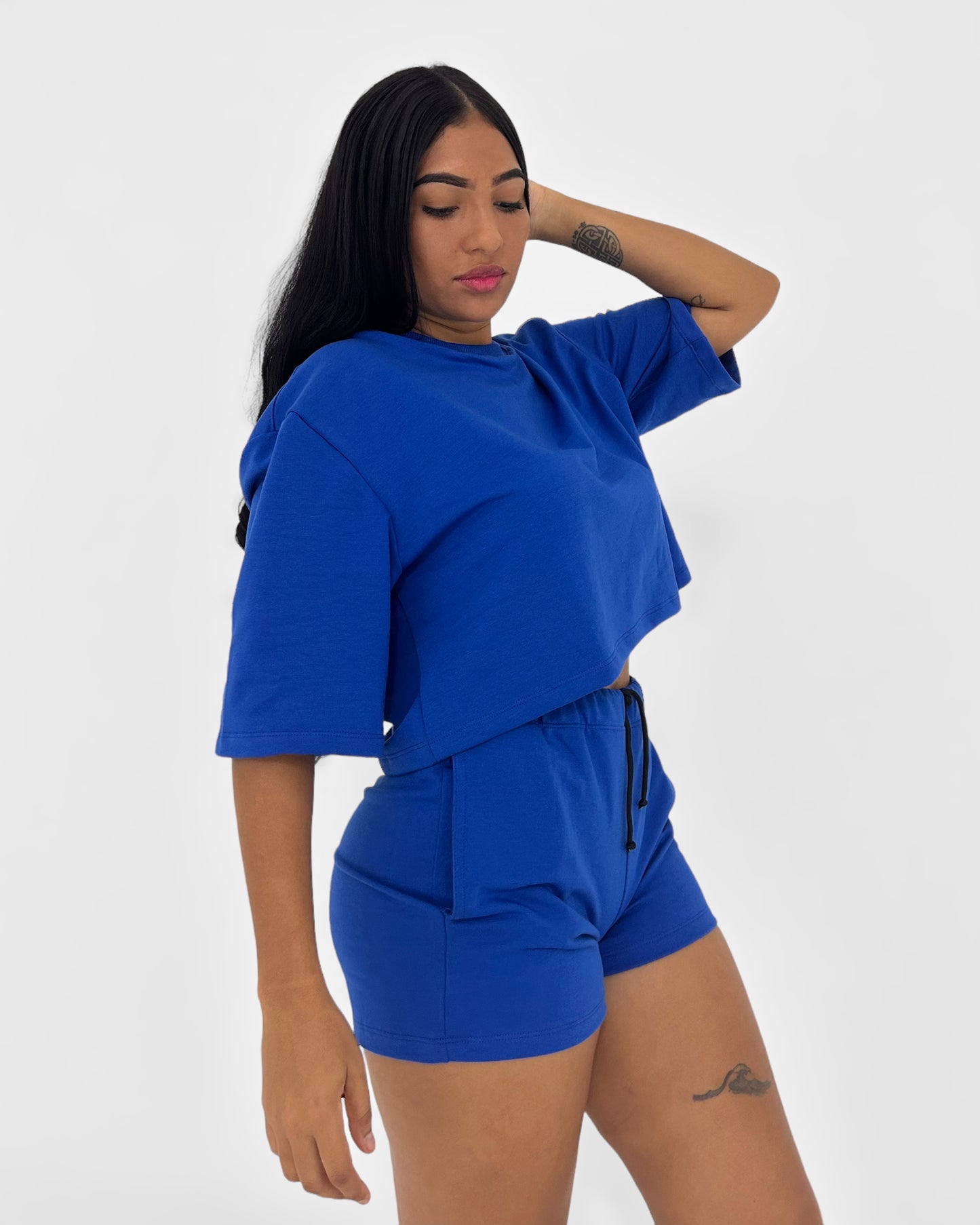 Set Oversize Azul Dama