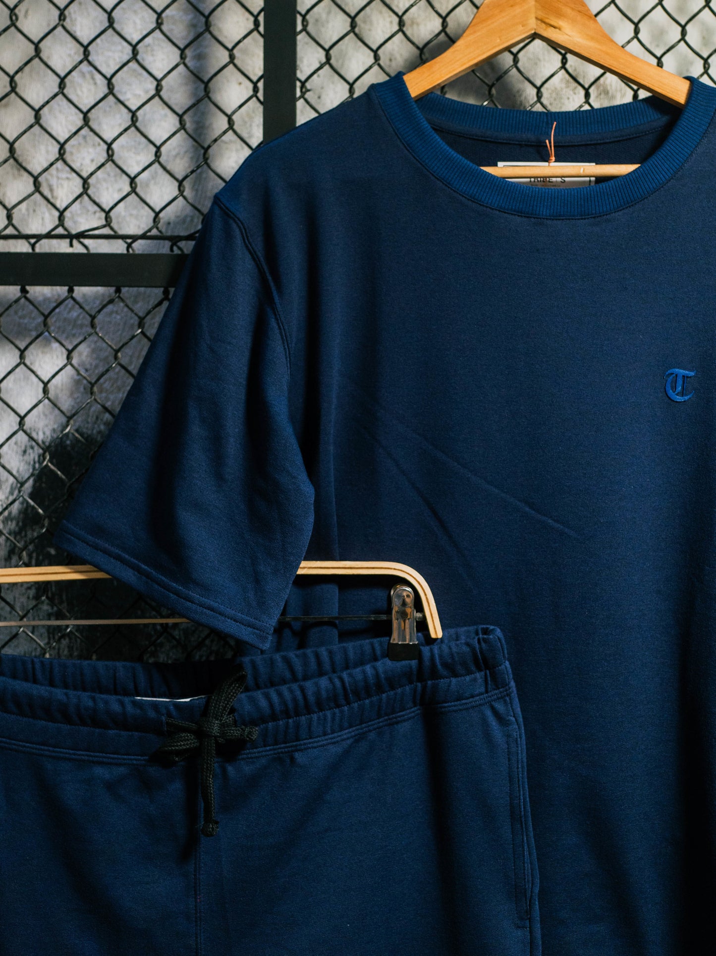 Set Oversize Azul Oscuro